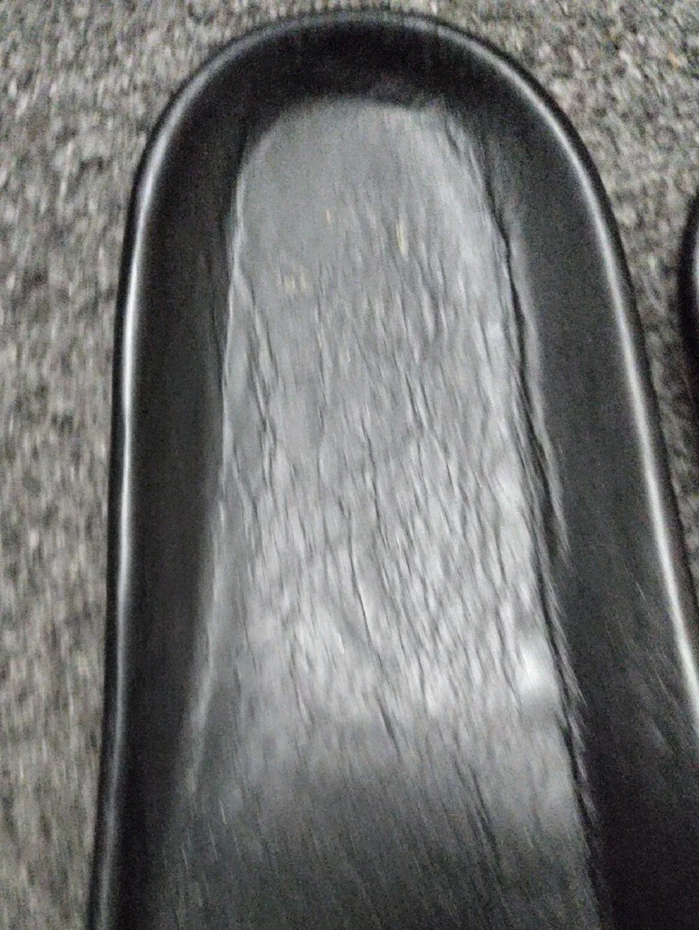 beek Black Leather Slide Sandals